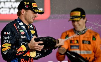 Verstappen dominó de principio a fin en Qatar, Alonso celebró sus 400 golpes