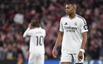 Mbappé falla otro penal y el Real Madrid cae (2-1) ante el Athletic Club