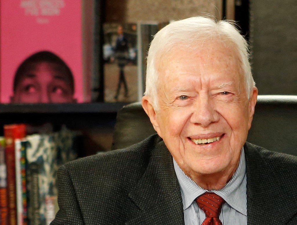 Jimmy Carter Signs Copies Of «A Call To Action Women, Religion, Violence, And Power»