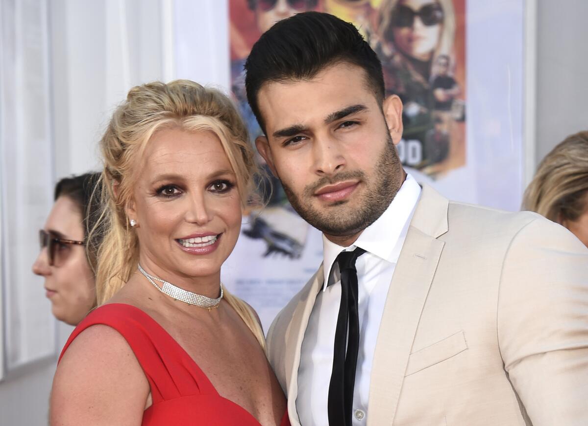 Britney Spears y Sam Asghari