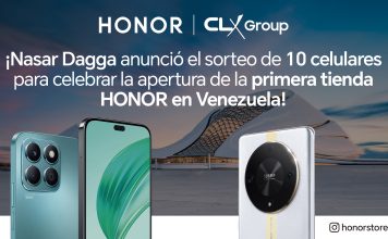 ¡Nasar Dagga anunció el sorteo de 10 celulares para celebrar la apertura de la primera tienda HONOR en Venezuela!