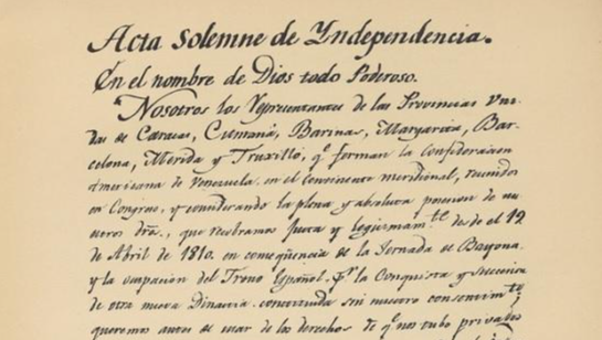 Carta de Independencia