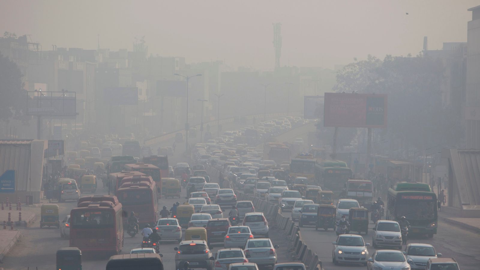 Contaminación Nueva Delhi