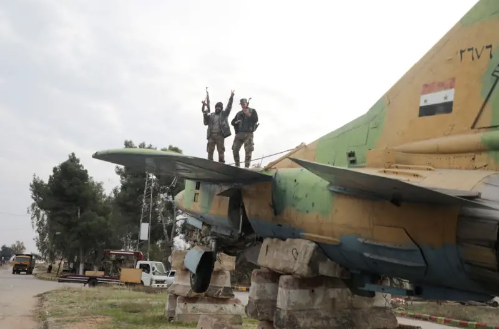 Los rebeldes han tomado una base aérea en Hama. Reuters