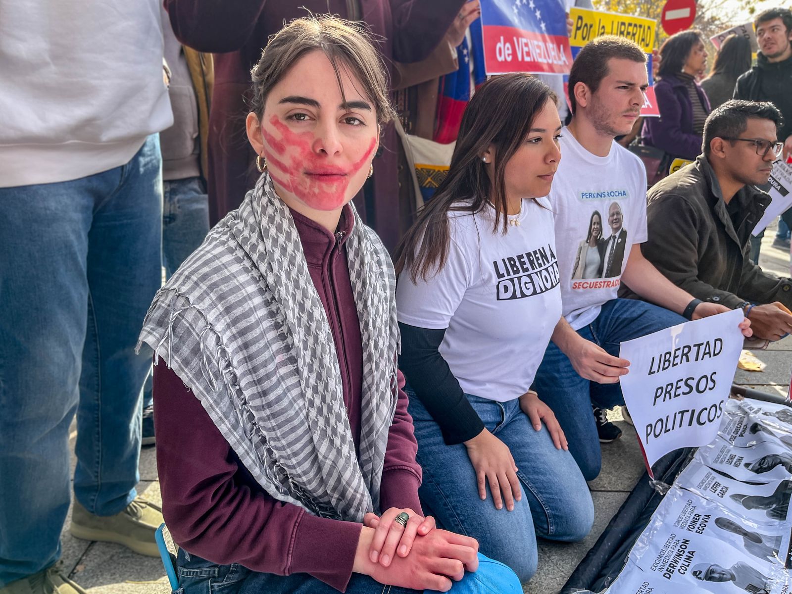 Venezolanos en Madrid 1