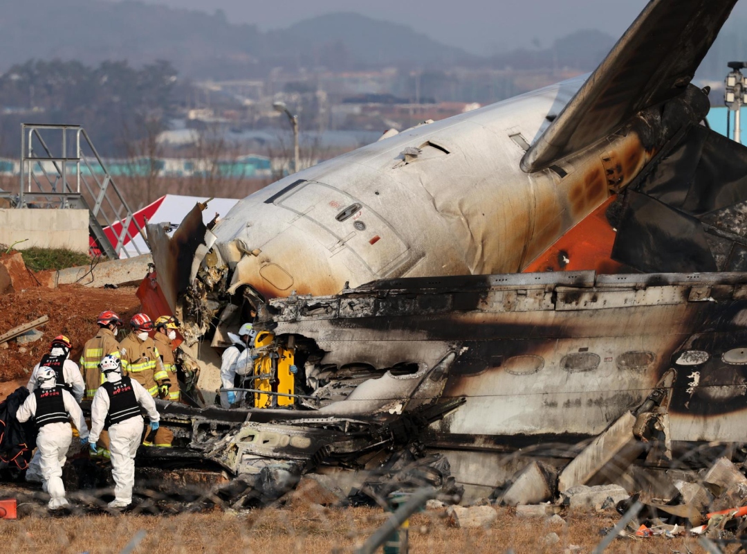 Accidente de avión de Jeju Air en Corea del Sur dejó 179 fallecidos