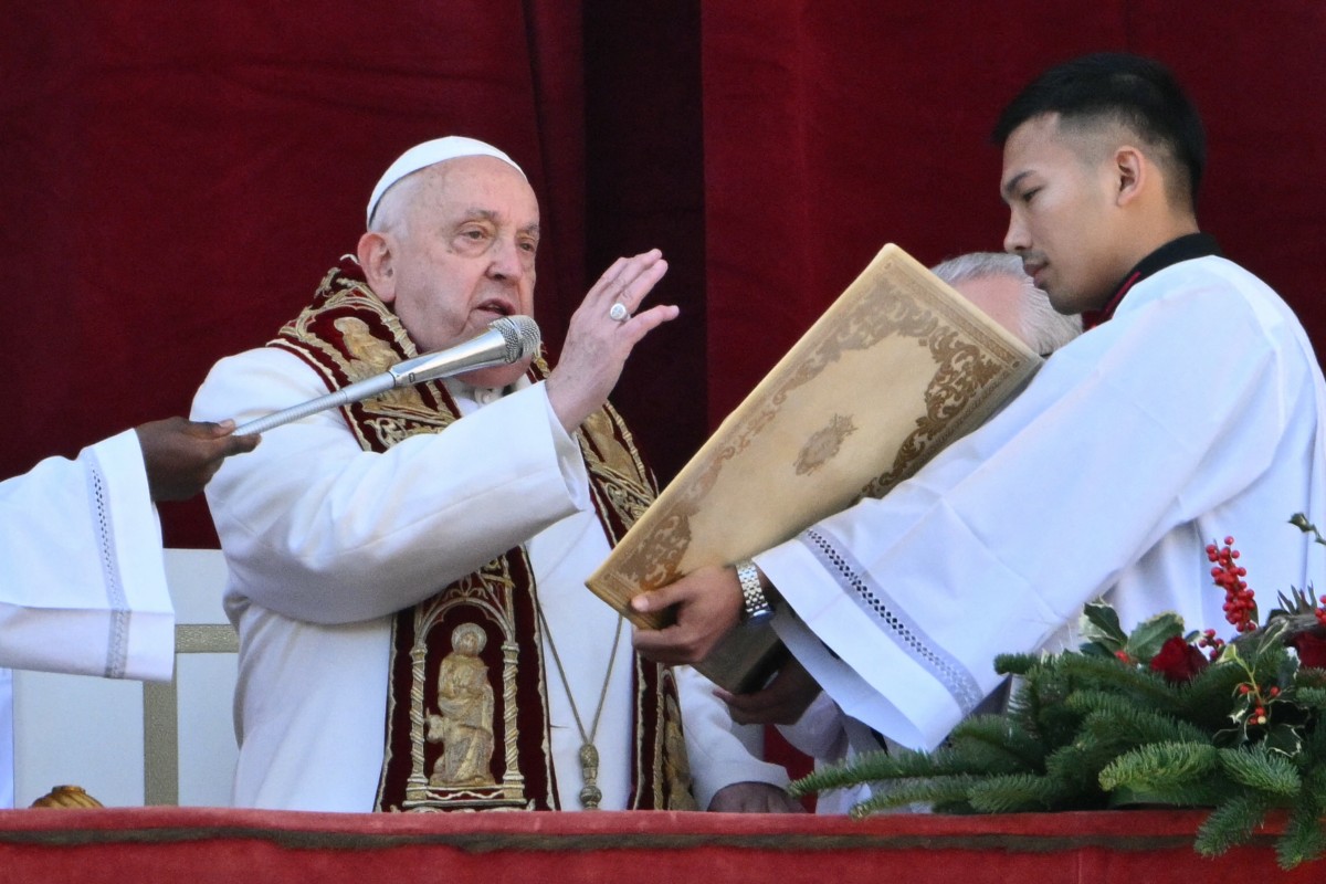 VATICAN-RELIGION-URBI-ORBI-CHRISTMAS