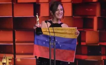 La periodista argentina Carolina Amoroso dedicó su Premio Martín Fierro a Venezuela