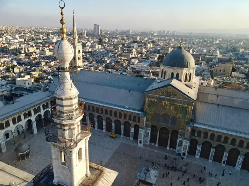 La mezquita de los Omeyas es considerado el cuarto templo importancia dentro del islamismo.