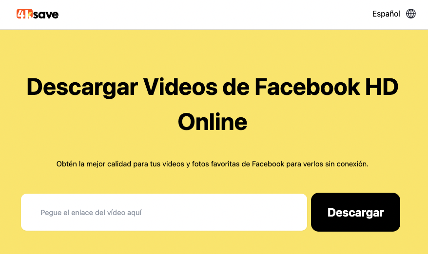 descargar videos de Facebook