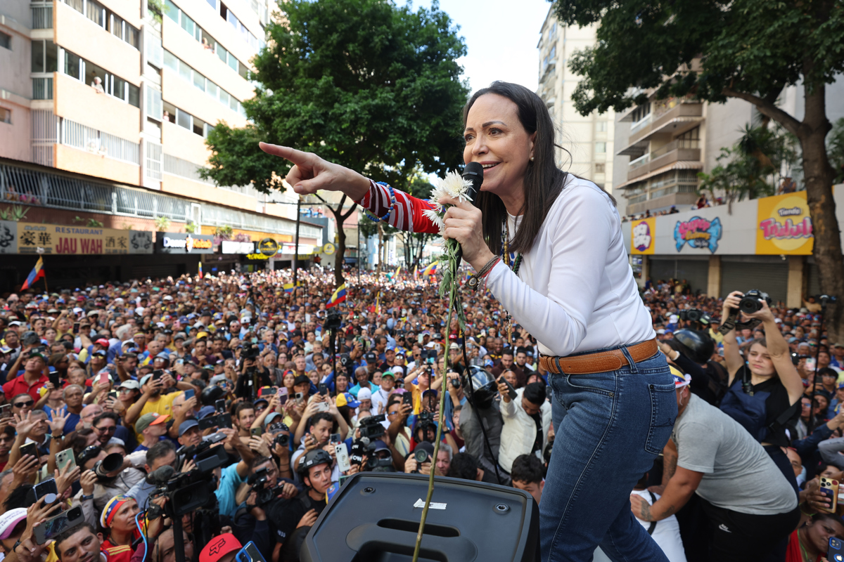 María Corina Machado agradeció apoyo a Trump