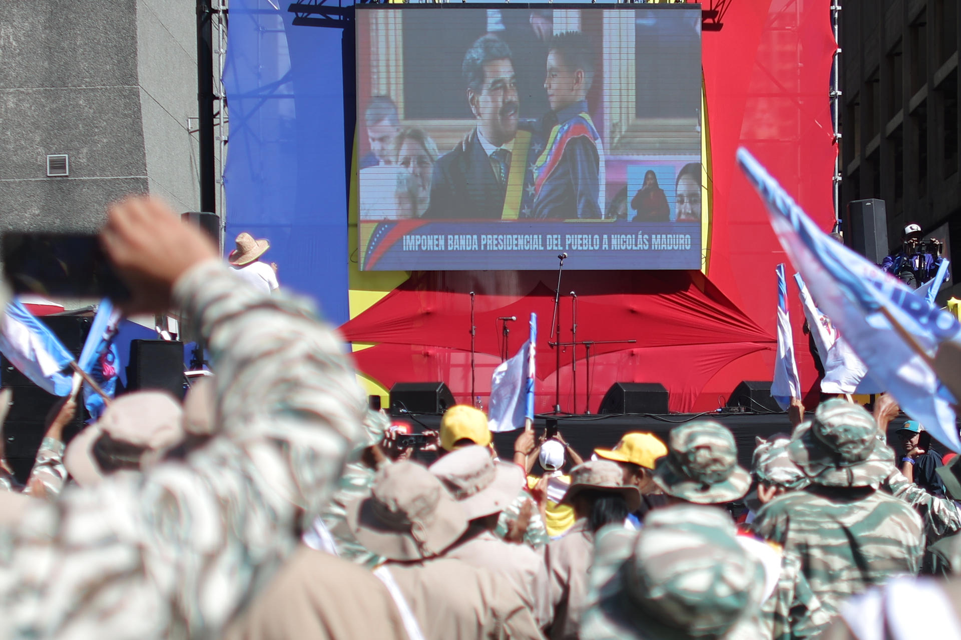 Toma de posesión de Nicolás Maduro la Presidencia de Venezuela