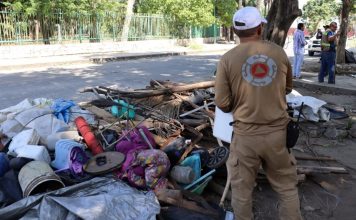 Autoridades de México desalojaron campamento de migrantes en la frontera sur