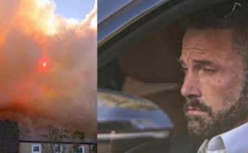 Ben Affleck evacuado de emergencia por devastador incendio en Los Ángeles