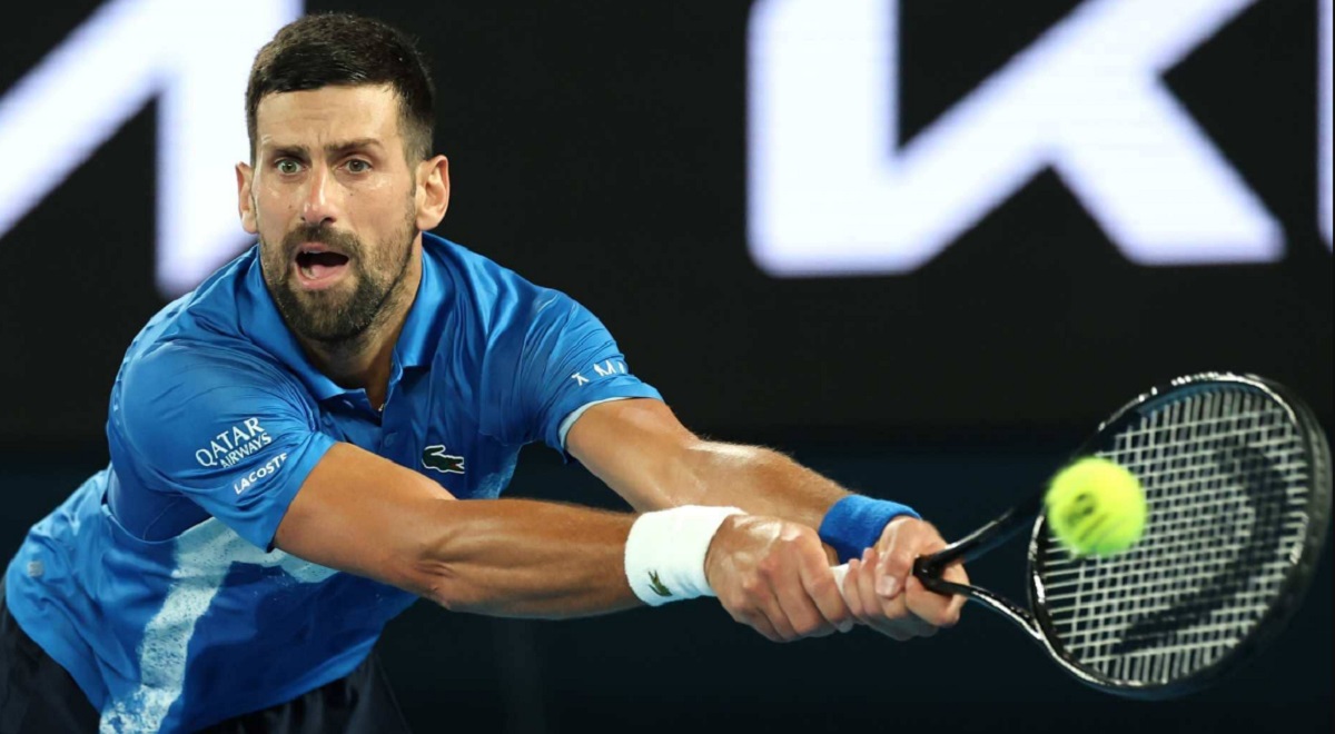 Djokovic, de 37 años, aspira a convertirse en el tenista en ganar más títulos de Grand Slam pasados los 35 años de edad Foto Archivo