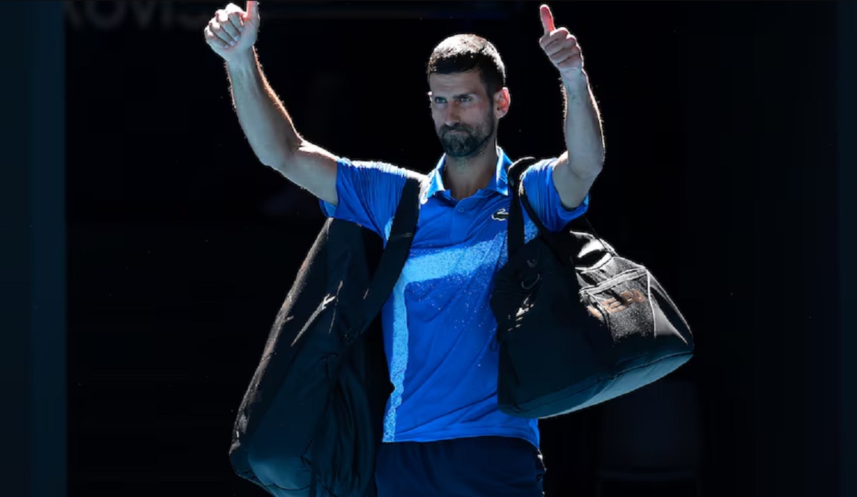 Djokovic no pudo asegurar si será o no la última vez que disputará un Abierto de Australia Foto Archivo