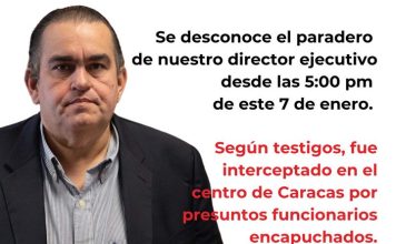 El gobierno secuestró a Carlos Correa, director de Espacio Público