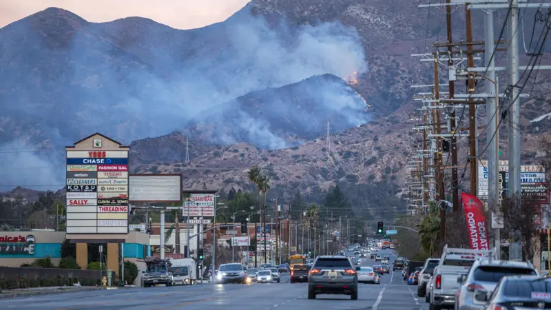 Incendios LA Medio ambiente Vientos Santa Ana 