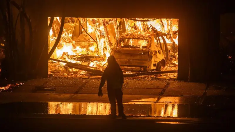 Incendios LA Medio ambiente Vientos Santa Ana 