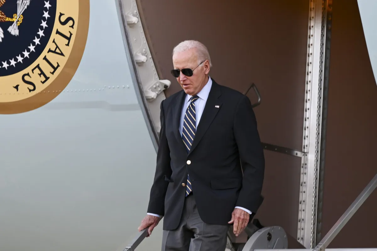 Joe Biden Viaje California Italia