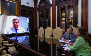 Perú reconoce el liderazgo y la valentía de González Urrutia en reunión virtual