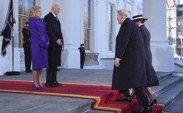 Biden recibe a Donald Trump en la Casa Blanca antes de su investidura