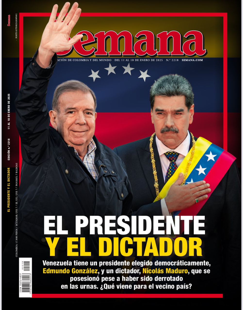 Revista Semana juramentación Maduro