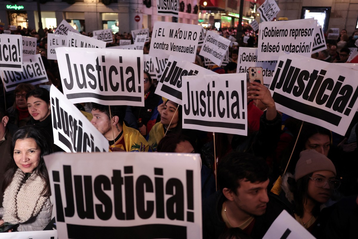 SPAIN-VENEZUELA-POLITICS-DEMO