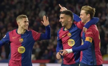 El Barça golea 7 a 1 al Valencia y comprime el podio de la Liga