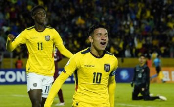 Kendry Páez y Kenny Arroyo lideran a Ecuador sub-20 en el Sudamericano 2025