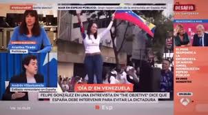 Venezolano exiliado desmonta en debate los argumentos de politóloga española en defensa de Maduro