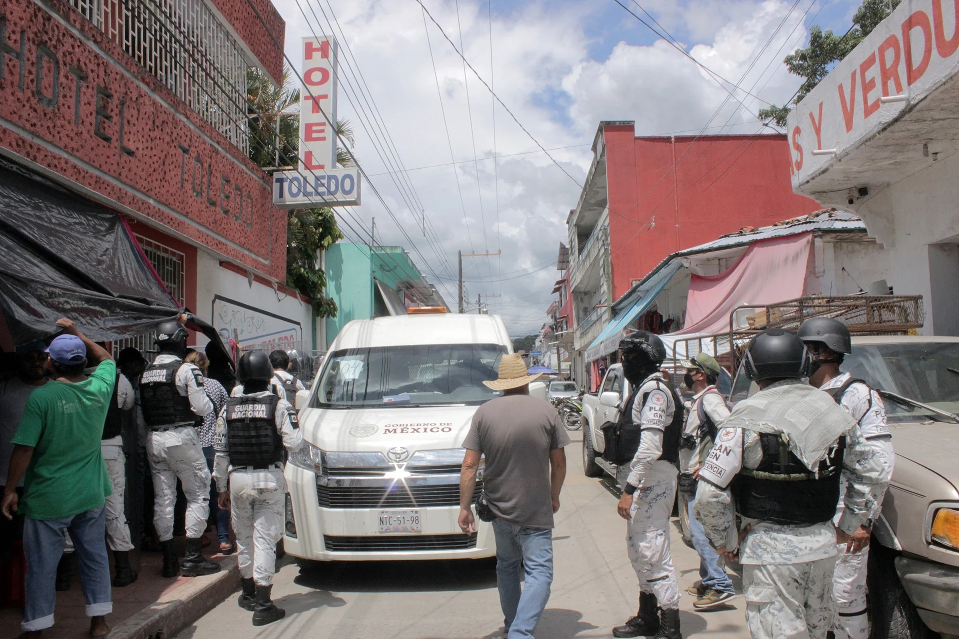 Los migrantes venezolanos aseguraron que no estaban privados de su libertad