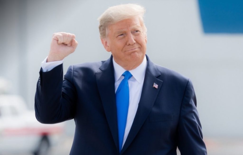 Trump, presidente de Estados Unidos.