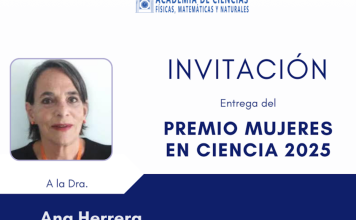 La bióloga Ana Mercedes Herrera ganó el Premio Mujeres en Ciencia 2025 de Acfiman