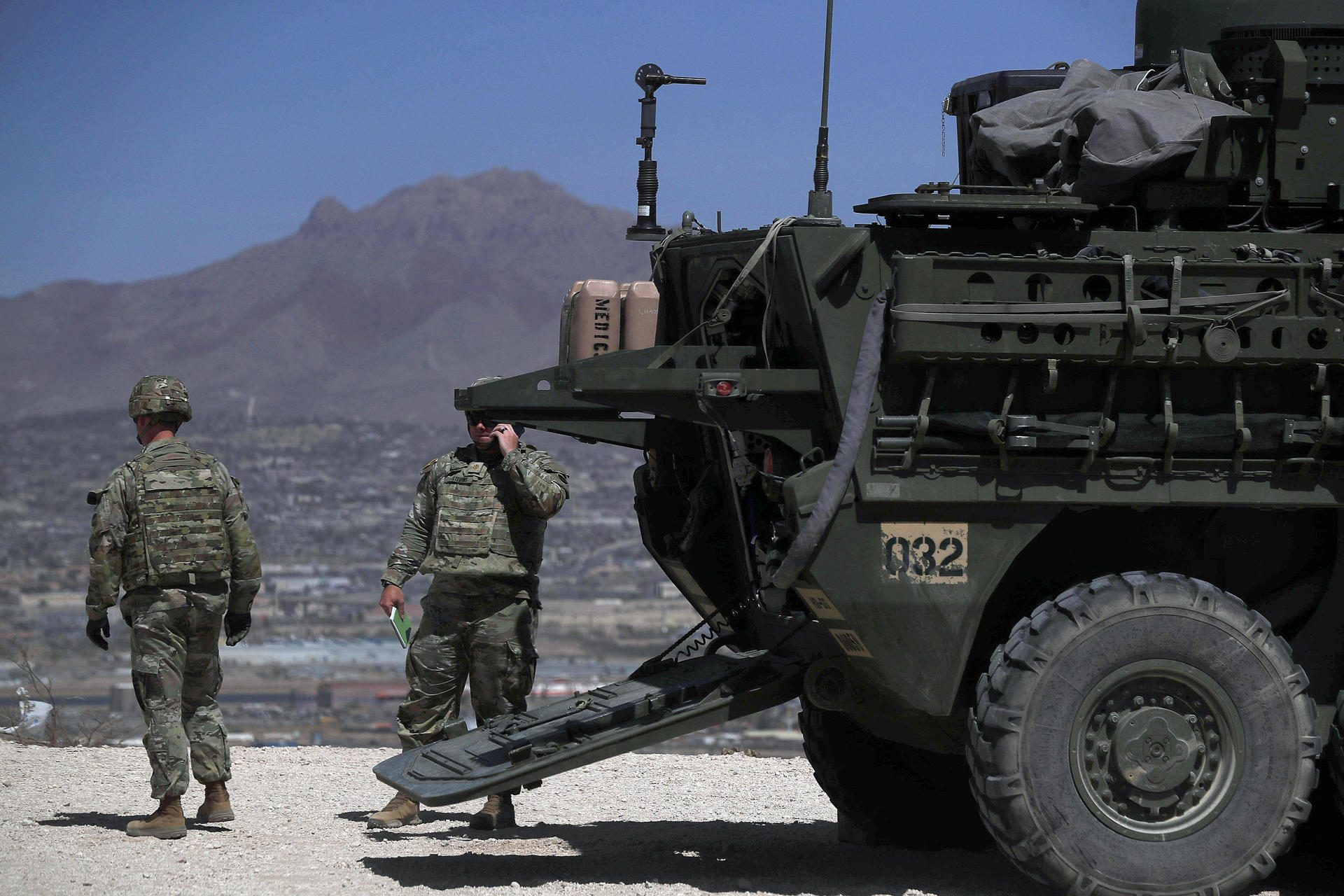 Despliegue de unidades militares en frontera de EEUU alarma a migrantes en norte de México