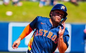 José Altuve conectó su primer doble en la pretemporada