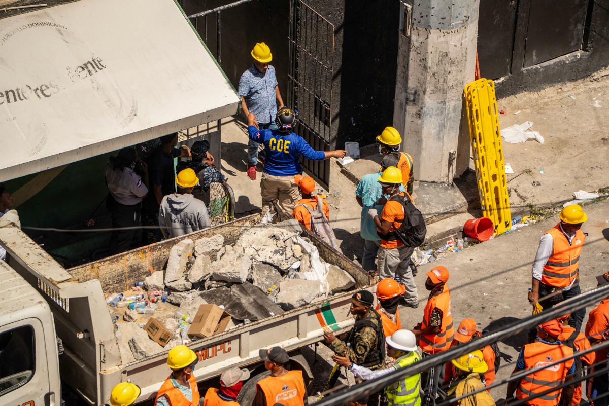 DOMINICAN REP-ACCIDENT-NIGHTCLUB-COLLAPSE