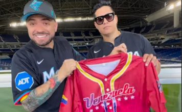 Chyno y Nacho cantarán en el estadio de los Marlins Chyno y Nacho cantarán en el estadio de los Marlins