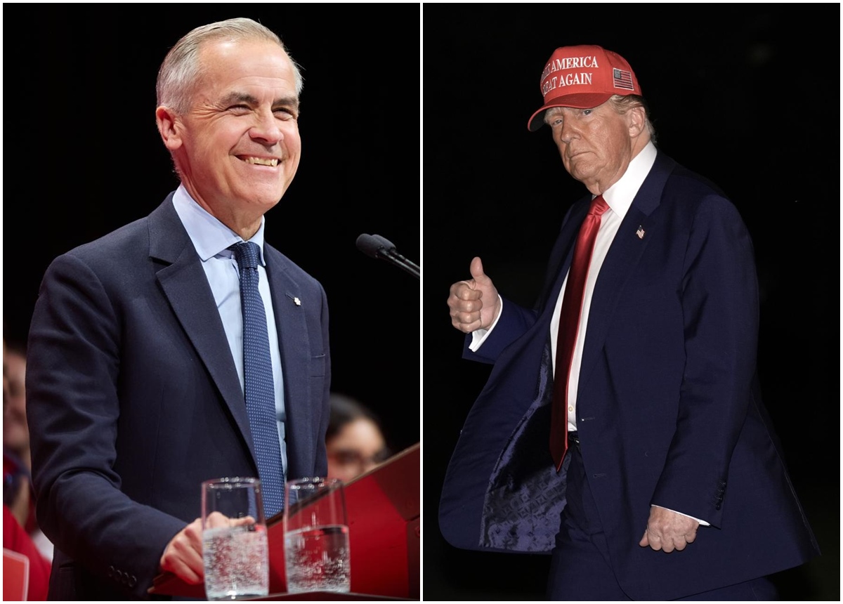 Donald Trump Mark Carney