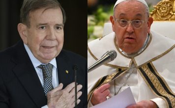 Edmundo González lamentó la muerte del papa Francisco Edmundo González lamentó la muerte del papa Francisco