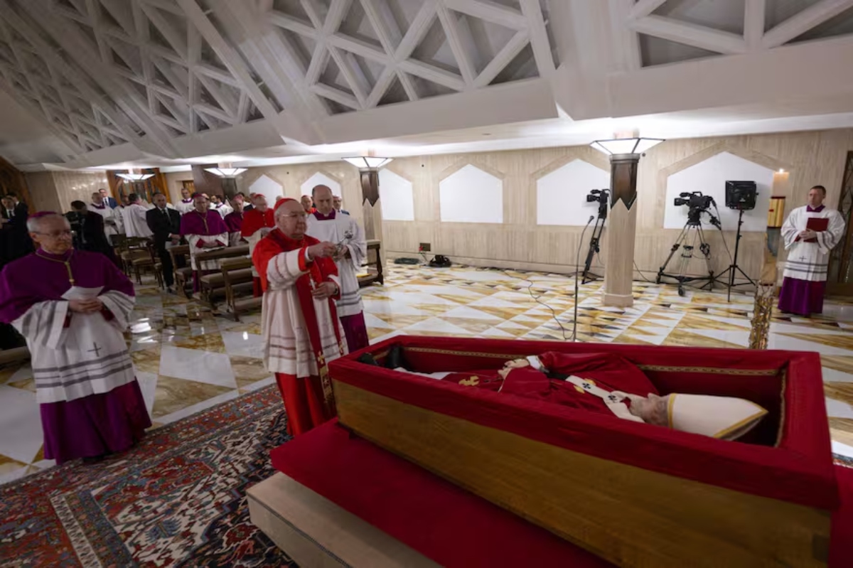 féretro-papa Francisco