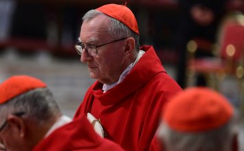 «Suerte»: el curioso mensaje que recibió el cardenal Pietro Parolin en la misa antes del cónclave «Suerte»: el curioso mensaje que recibió el cardenal Pietro Parolin en la misa antes del cónclave