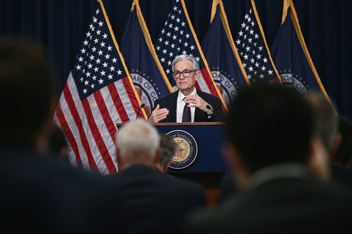 Fed Chair Jerome Powell holds press conference at end of Monetary Policy Committee meeting