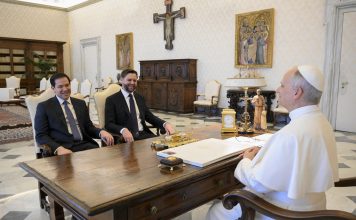 León XIV recibió a JD Vance y a Marco Rubio en el Vaticano