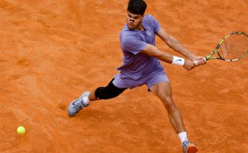 Alcaraz sufrió para llegar a cuartos de final en Roma