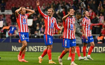 El Atlético golea a la Real Sociedad