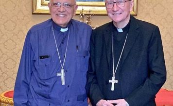 Cardenales Baltazar Porras y Pietro Parolin se reúnen en el Vaticano: «Siempre estaremos agradecidos»