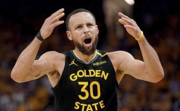 Curry estará ausente una semana