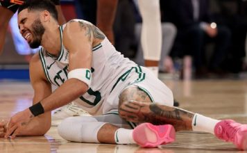 Tatum se rompió el tendón de Aquiles: ¿cuánto tiempo estará de baja?