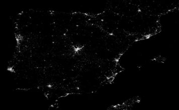 Así se vio el apagón en España y Portugal desde el espacio